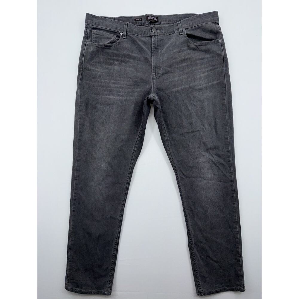 MK Michael Kors Mens Jeans Tailored Classic Fit Grey Denim Size 38/30